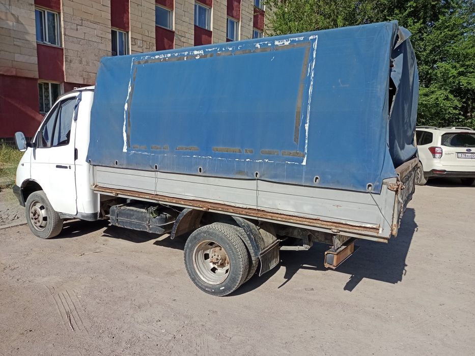 Газель бортовая, тент.