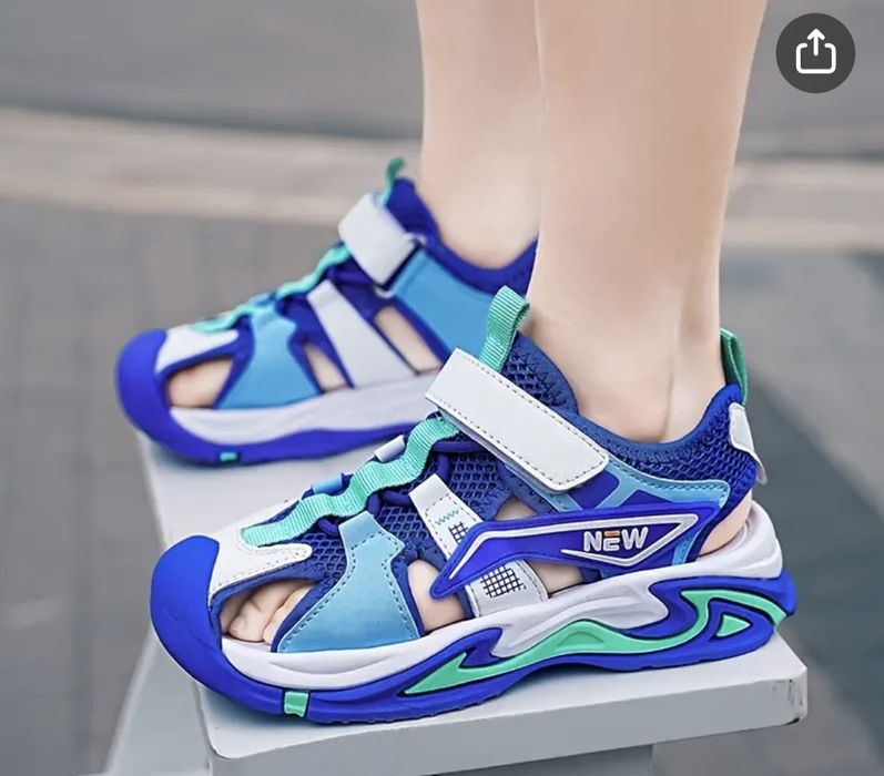 Модные удобные сандалии для мальчиков