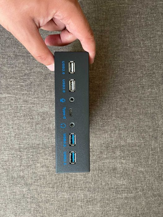 Front Panel Desktop 5.25 inch – 2x USB 3.0 & 2x USB 2.0 & USB-C & Audio HD