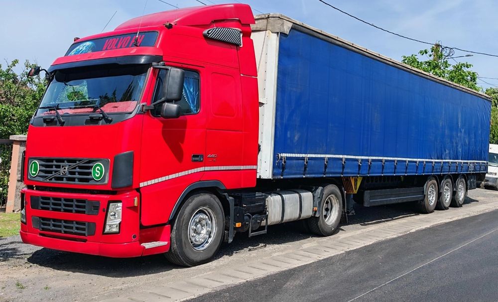Volvo  FH 440 și semiremorca Berger de vânzare