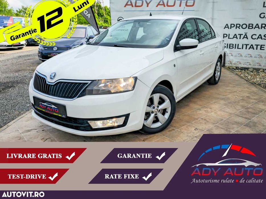 Skoda Rapid .1,6TDI . RAR+ITP . Garantie 12 luni Buy back Test drive