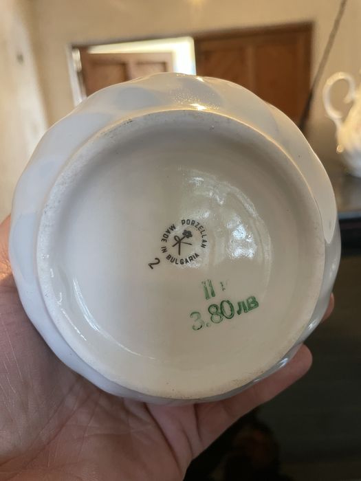 Порцеланов сервиз за кафе, чай “Китка” гр. Нови Пазар