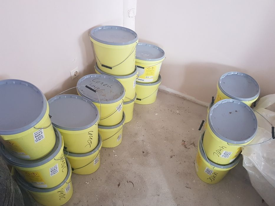 Минерална Пастообразна тънкослойна мазилка Weberpas Rock
Налични два ц