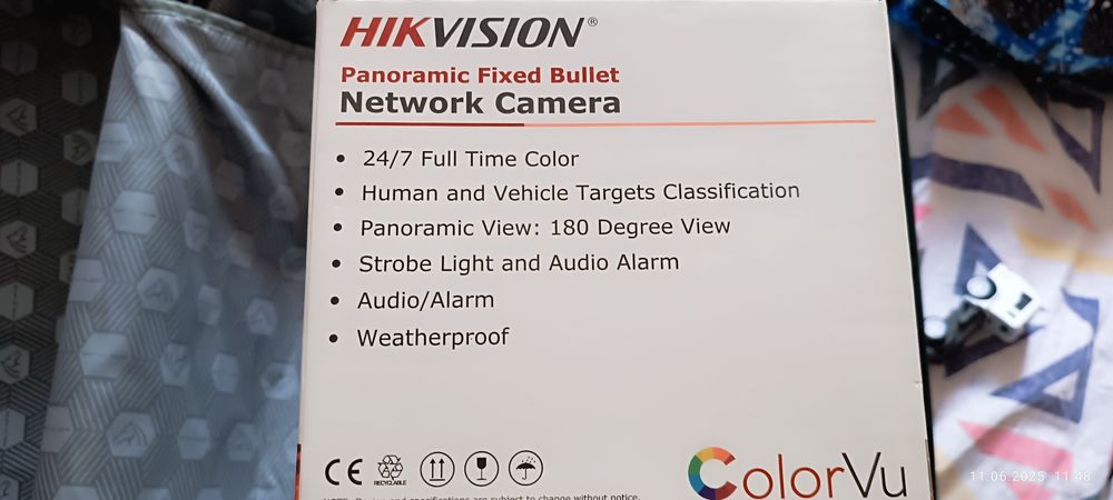 Ip камера цилиндрическая Hikvision