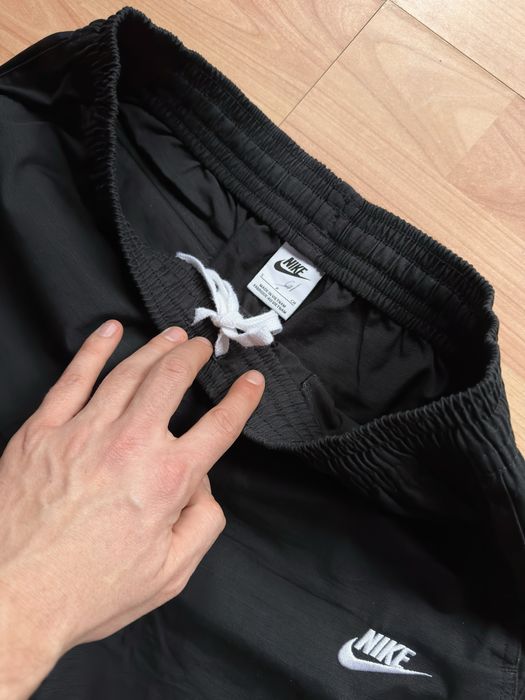 Pantaloni pants joggers trousers baggy Nike Woven utility cargo black