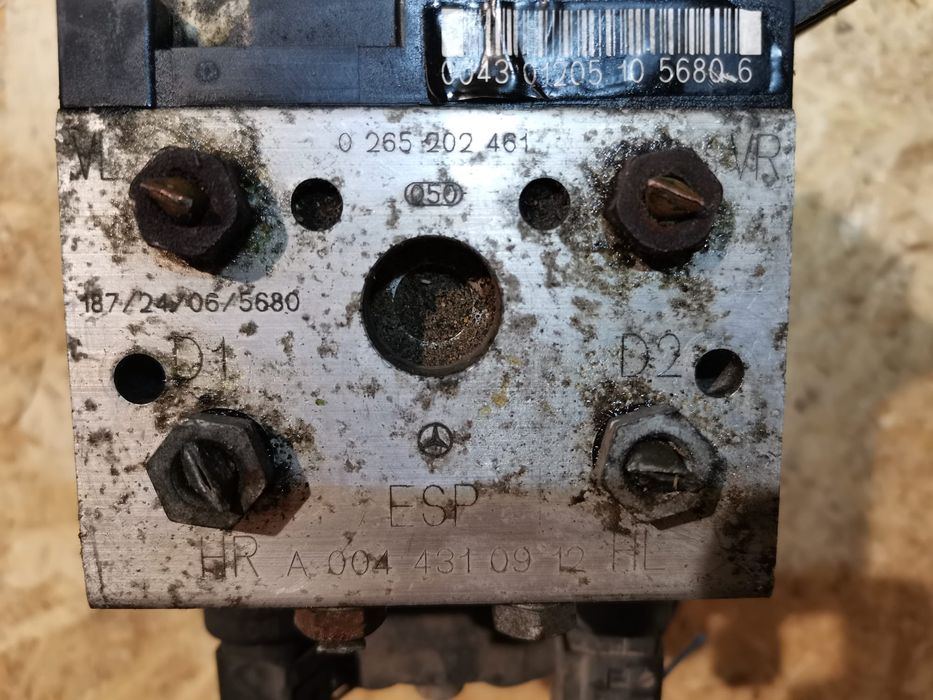 Modul unitate pompa ABS mercedes a class w168 0265202461 / 0265202433