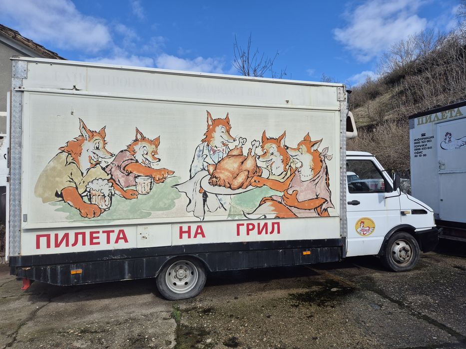 Кемпер за скара, пилета на грил, дюнери .Фабрично немско производство.