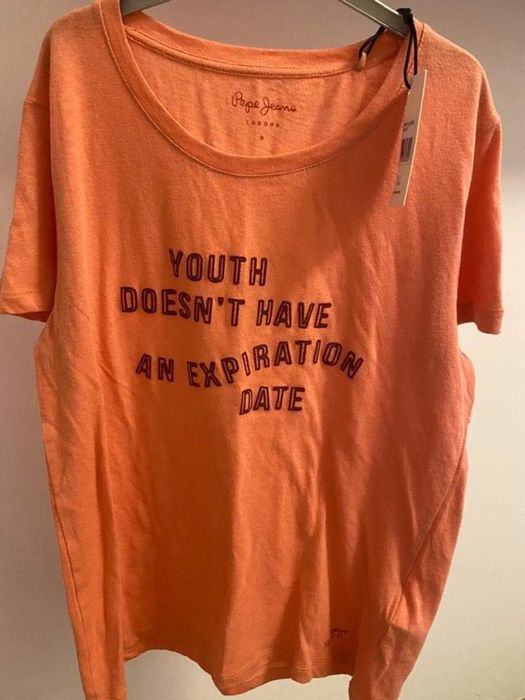 Pepe jeans tricou fete mas M nou cu eticheta