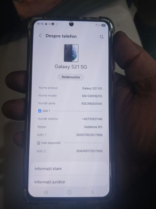 Vând Samsung S21 5G