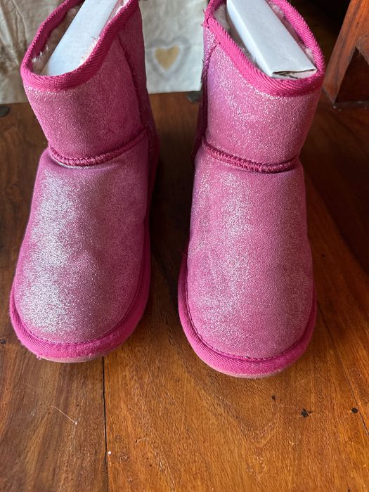 Зимни розови обувки emu 35 номер