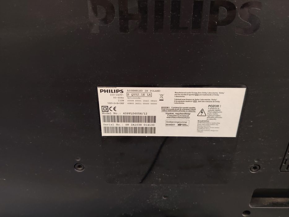 Philips 40” Full HD TV