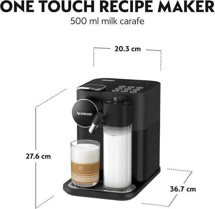 Еспресо кафемашина с капсули Delonghi Nespresso Gran Lattissima EN650B