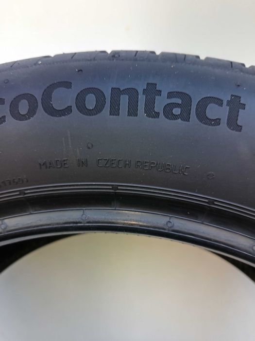 4 броя летни гуми Continental Eco Contact 6, 215/55/17 в отлично състояние