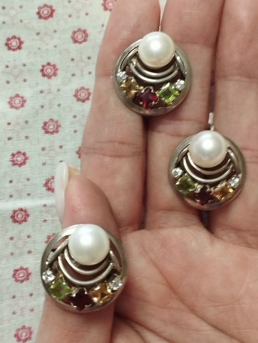 Набор из серебра, проба 925