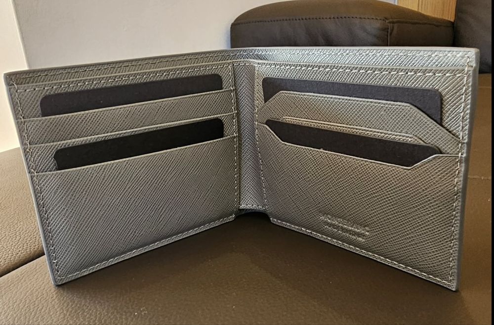 Кожен портфейл montblanc sartorial 6cc