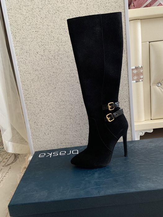 Сапоги замшевые 36 размер