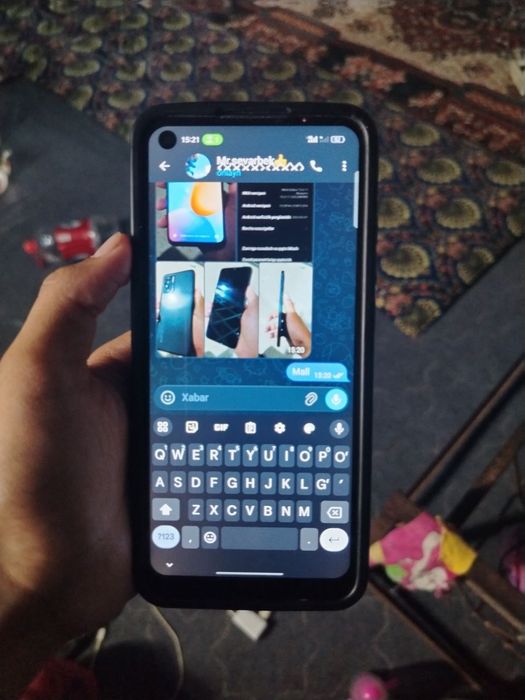 Sotiladi: Realme Narzo 50

Xotira: 4/64 GB (4+4 virtual RAM)
Holati: i