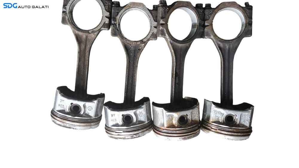 Set 4 Pistoane Complete cu Biela Seat Inca 1.4 AUA 1996 - 2003 [M8353]