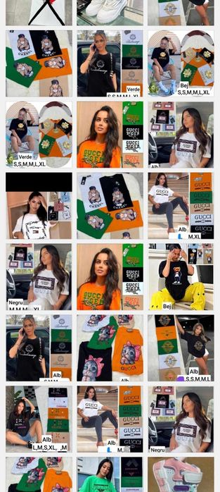 Tricouri dama sigla cusuta