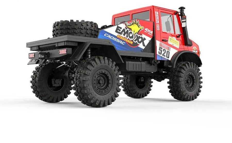 CrossRC EMO XX Stegosaurus 1:6, brushed, Червен