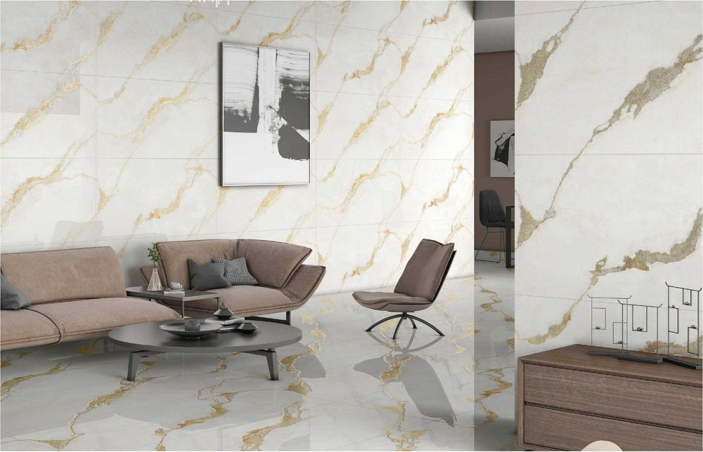 1002 - Гранитогрес с инкрустирани златни частици - ROCK 1002 - 60х120