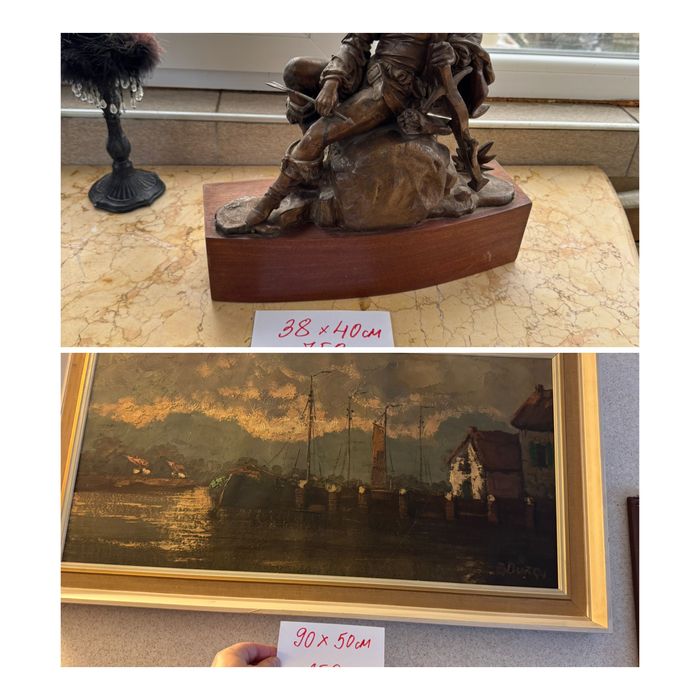 Автентични стари  авторски  картини от маслени бои. Над 50 броя