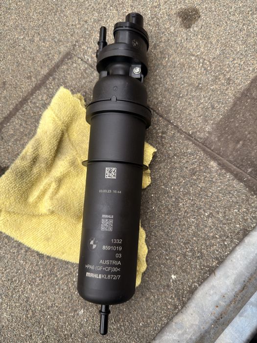 Подгрев на горивен филтър BMW G30