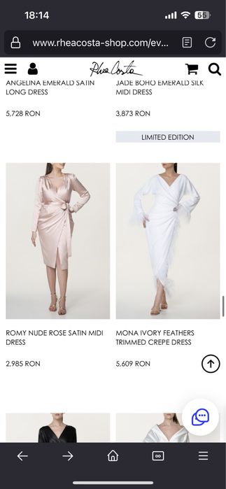 Rochie de ocazie Rhea Costa