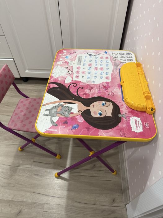 Детский стол и стул Nika Kids для девочки