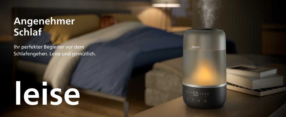 Oвлажнител Philips Series Smart 1000 HU1510 3L тих ароматерапия