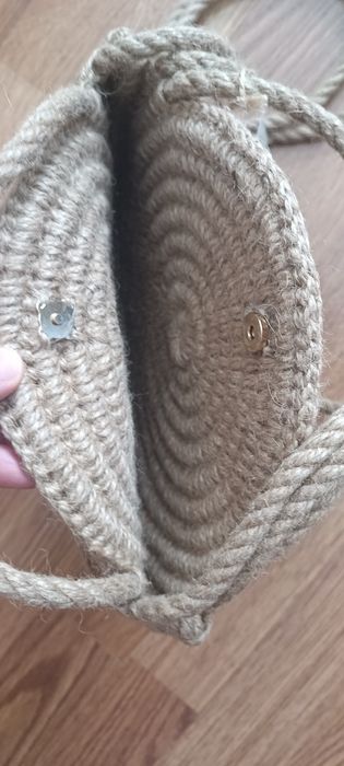 Сумочка летняя из джута