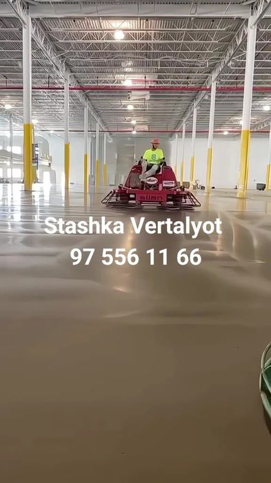 Stashka vertalyot va mazayka quyamiz