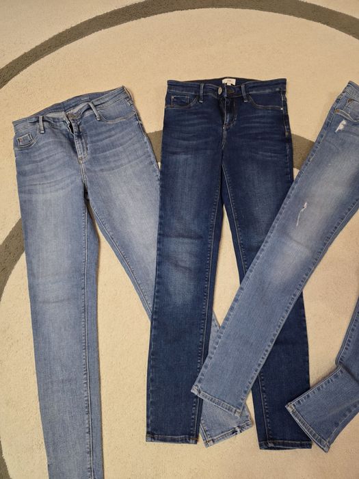 Продавам 3 бр.дънки марка River Island за 10 евро обща цена. Размер М
