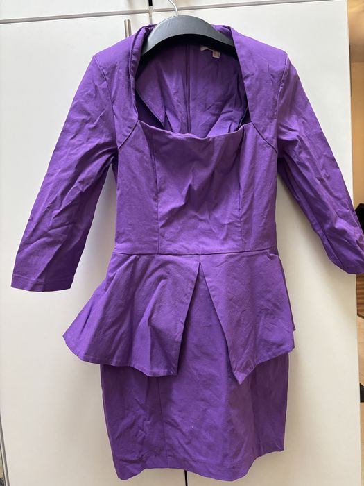 Лилава рокля Асос