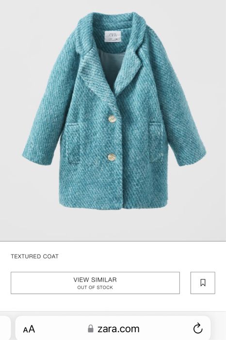 Много меко и леко Палто Zara Зара