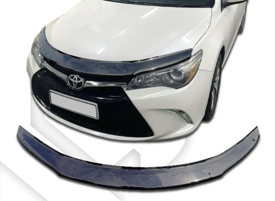 Дефлектор капота (мухобойка) Toyota Camry с 2014 по 2017