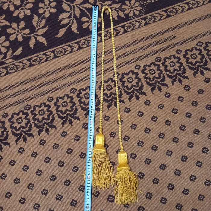 Бархатный флаг КазССР с эксельбантом