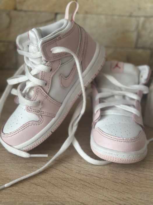 AIR JORDAN Air 1 Mid Детски Маратонки Розови