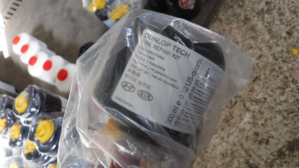 Solutie kit pana rezerva reparatie pana OE, solutie lichida compresor