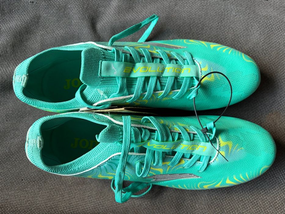 Ghete fotbal Joma Evolution Cup FG verde – noi