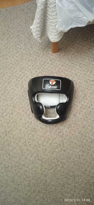 Кожа Takeshi Fight Gear шлем защитный : L для  восточных единоборств