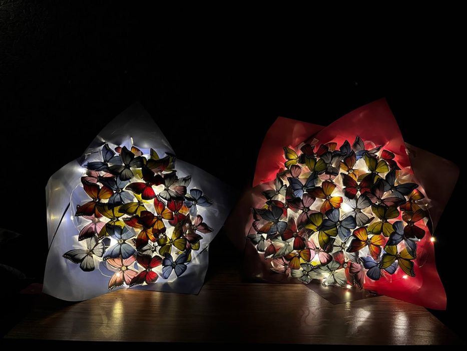 На 8 марта Букеты из бабочек