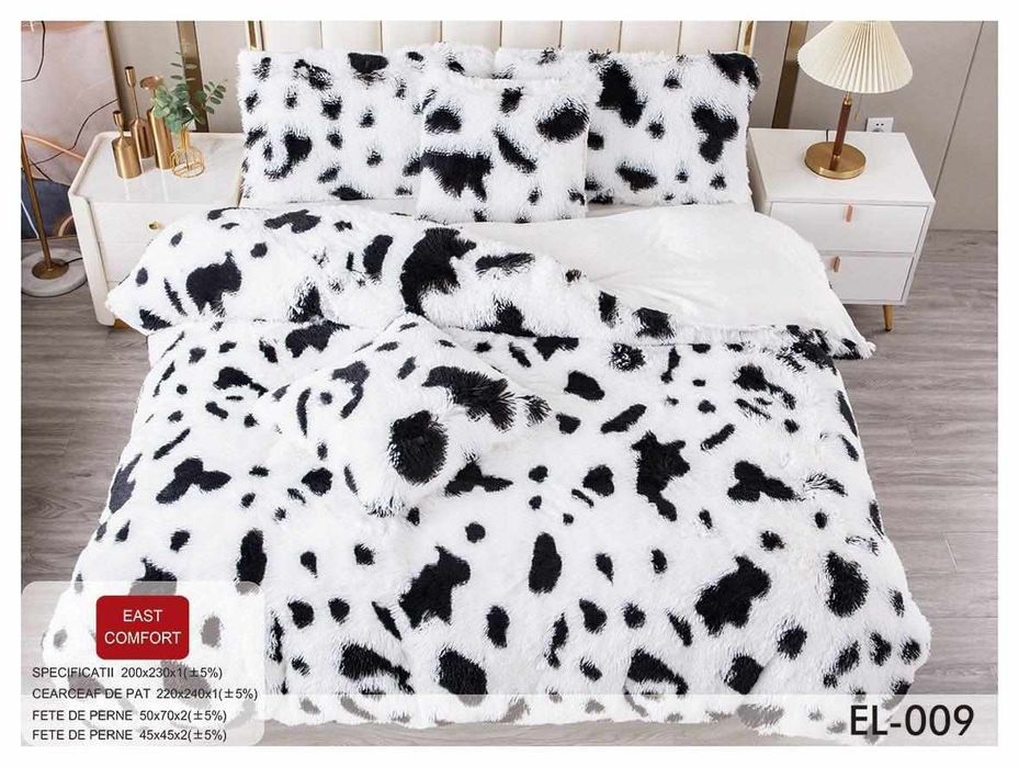 Lenjerie Fluffy animal print