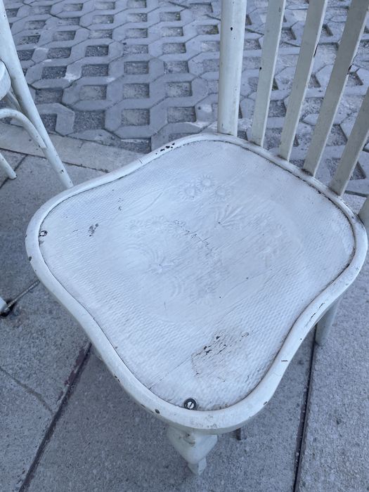 Изключително рядък, виенски, ретро стол за трапезария