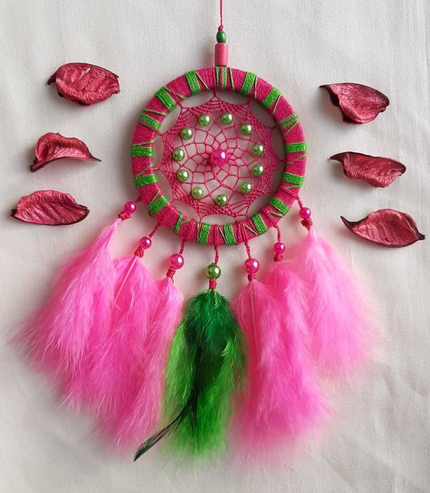 Ловец снов «Flower Leaf Fairy», мини/ в детскую, в кроватку