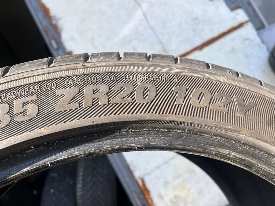 4 бр. летни гуми 275/35/20 Kumho DOT 0420 4-5 mm