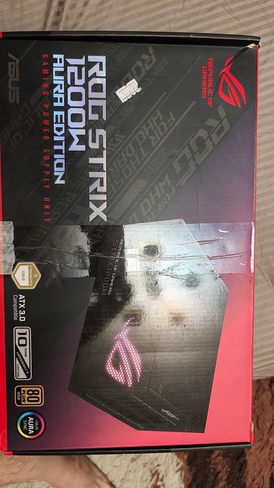 Блок питания Asus ROG strix 1200w aura edition