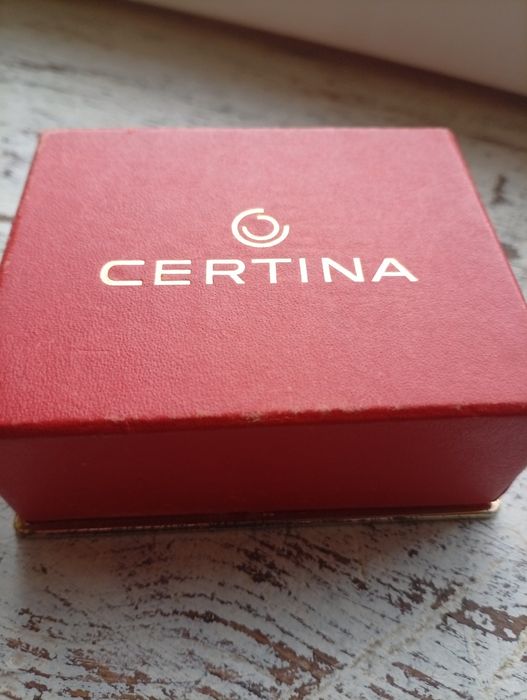 ceas mecanic  aur 14k certina