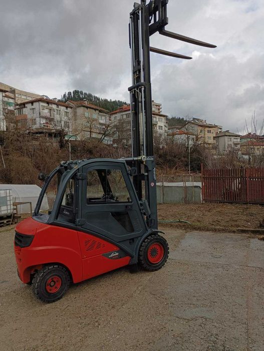 Мотокар Linde Триплекс Дизел Н35 Нов Внос Германия