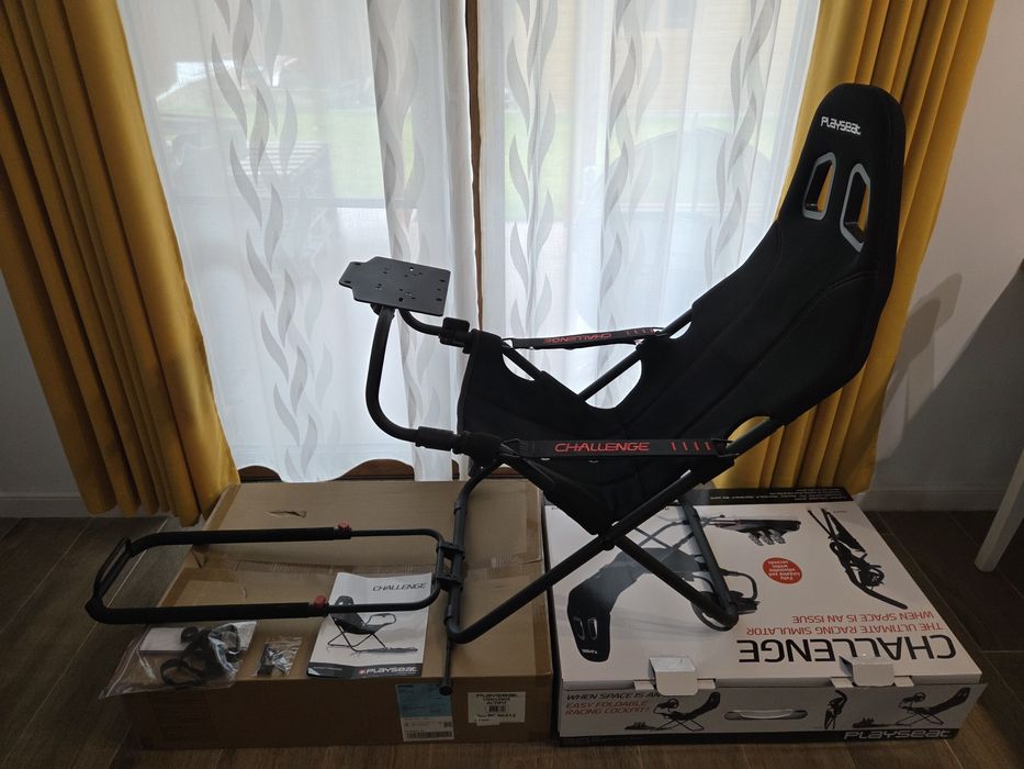 Cockpit Playseat Challenge ActiFit, Pliabil, Negru